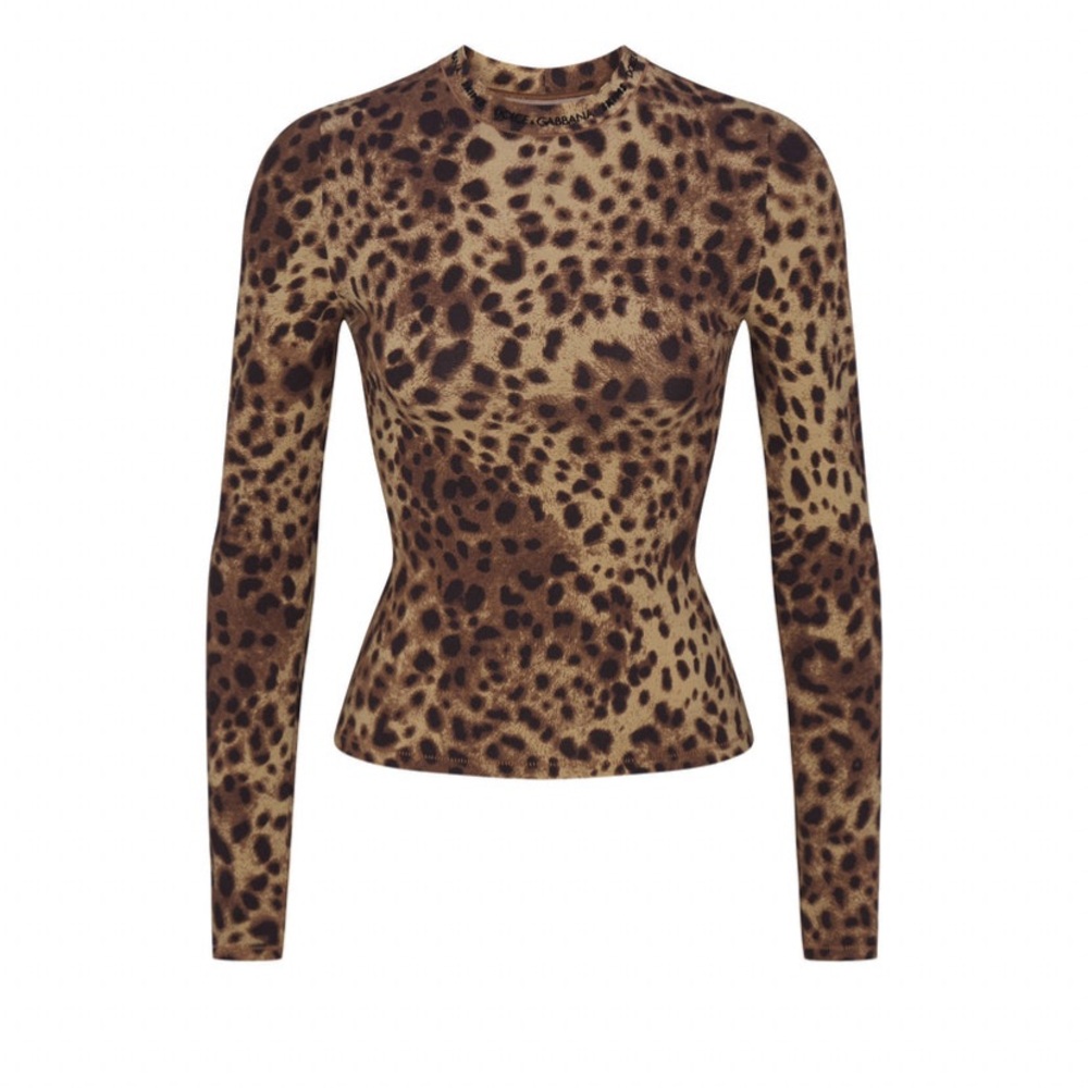 Dolce & Gabana Skims collection S leopards long sleeve